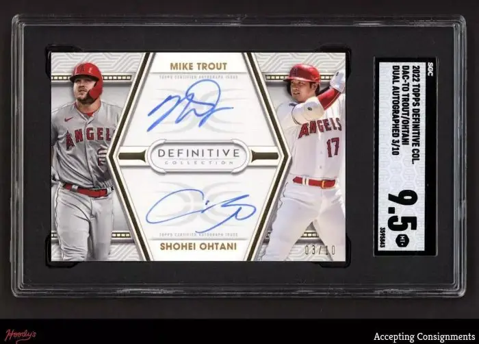 2020 Topps Tribute 大谷翔平 Mike Trout Tribute Dual Relic 2020 Topps Tribute 大谷翔平 Mike Trout Tribute Dual Relic