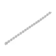 S925 Silver Bracelet Comparable To Natural Diamonds About Luxury Fashion Mossan