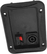 Totority Stereo Speaker Connector Parts Stage Speaker High Aesthetic Appeal Compact Portable Multi-function Connection Panel
