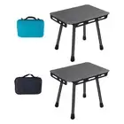 Foldable Camping Table Beach Table Retractable Lightweight Portable Stool Small