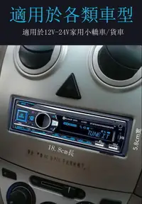 在飛比找露天拍賣優惠-買一送一 汽車音響主機 汽車mp3播放器 插卡 收音機 芽播