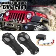 DC12V for Car SUV ATV UTV Truck Wireless Winch Remote Control Kit Switch Handset