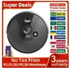 ABIR X6 Robot Vacuum Cleaner, Visual Navigation ,APP Virtual, 6000PA Suction
