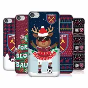 OFFICIAL WEST HAM UNITED FC CHRISTMAS HARD BACK CASE FOR APPLE iPOD TOUCH MP3