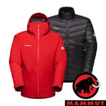 【MAMMUT 長毛象】CONVEY 3男兩件式GT羽絨外套『岩漿紅』1010-29150