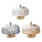 Transparent Dessert Display Stand Desert Serving Plate Cupcake Candy Display