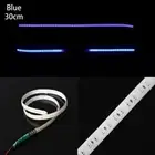 2Pcs Fashion Car Decor DIY Flash 30CM 32 LED Neon Strip Light Strobe Scanner