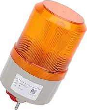 LED Warning Light with 360° Full Coverage Sound and Lighting Emergency Alarm Lamp for Factories Office Buildings Schools Stations (Yellow)