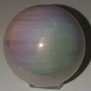 Aura Madagascar Rose Quartz Crystal Sphere 47.7mm 154g