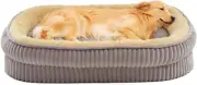 Orthopedic Dog Bed for Medium, Large Dogs Breeds, High Density Egg Crate Foam Do