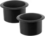 Homoyoyo 2PCS Handles Replacement Cup Holder Insert, Boat Cup Holder Insert Couch Cup Holder Insert, Cup Holder Insert Cup Holder Replacement for Sofa Boat Couch Car Truck Poker Table