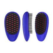 Anti Hair Electric Massage Comb Home Red&Blue Light Hair Growth Fluid Guider Comb Microcurrent Vibration Scalp Repair Massager