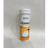 在飛比找蝦皮購物優惠-BHK's 維他命C1000 發泡錠 橘子口味 (10粒/瓶