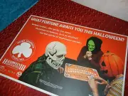 MICHAEL MYERS HALLOWEEN 3 OUIJA SPIRIT BOARD - HORROR MOVIE DISPLAY GAME RETIRED