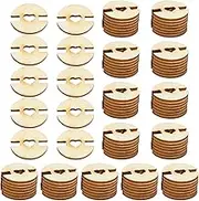100Pcs Removable Wooden Pom Poms Buttons Removable Hat Pom Pom Holder Faux Fur Pom Poms Keepers Knitted Hat Making Fastener Tool Pom Poms Hat Buttons for Knit Beanies and Toques