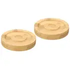 2Pcs 3"ID Pendant Bracelet Bangle Display Tray for Jewelry Yellow