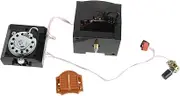 ULTECHNOVO Vintage Inspired Cuckoo Clock Mechanism Replacement Charming Bird Chime Wall Friendly Non Hook Design Reliable Quartz Movement Repair Part for Timely Enjoyment