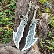 Handmade God of War Blades of Chaos Sword Twin Blades, Kratos Metal Cosplay!