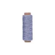 Light Grey Premium Waxed Polyester Thread for Leather Crafting, 1mm x 164ft, Dur