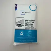 Waterproof EVA Fitted Mattress Protector King Size 12 inches Deep NEW