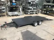 14x6'6'' CAR TRAILER | 2800kg GVM | SEMI FLAT TRAILER | RAMPS | WINCH POST