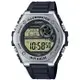 【CASIO 卡西歐】日系-運動數字電子錶 橡膠錶帶 防水100米(MWD-100H-9A)