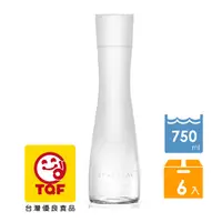 在飛比找PChome24h購物優惠-SPARKEAU思帕可氣泡水-玻璃瓶750ml(6入/箱)