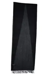 Paul Smith PS Grey Pennant Wool Scarf Mens Brand New