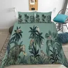 Monkey Praise Sky 3D Printing Duvet Quilt Doona Covers Pillow Case Bedding Sets