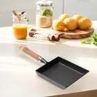 Tamagoyaki Pan Cast Iron Rectangle Mini Egg Frying Pan Pancake Kitchen Pot Maker