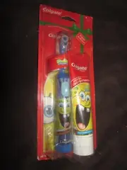 Spongebob Squarepants Electric Toothbrush NIP NEW Christmas Item 2012 Deadstock