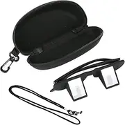Rock Climbing Belay Glasses, High Definition Lightweight Belaying Glasses with Storage Bag, PC Frame Portable Belayer Glasses for Mountaineering