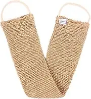 LOLIPPYY Exfoliating Back Scrubber Ramie Jute Bath Towel Durable Shower Towel for Gentle Skin Care Long Strap for for Exfoliating and Cleansing Arms Legs and Back