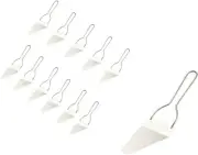 Ateco 1350 Stainless Steel Pie Spatula for Removing Brownies Cakes 12 PC, 12x3.2