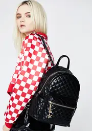 [Like Dreams] New Places Quilted Backpack