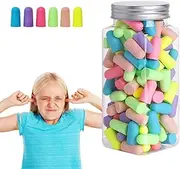 Soft Foam Earplugs - Anti-Noise Ear Protection for Concerts - High Decibel Ear Plugs Slow Rebound Warm Cotton for Sleeping