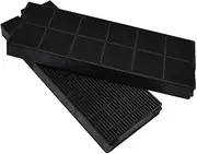 Activated Carbon Filter (Pack of 2) Suitable for Various Cooker Hoods from Refsta/ATAG/Pelgrim Carbon Filters from AllSpares
