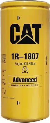 Caterpillar 1R-1807 Advanced High Efficiency Oil Filter (Pack of 2) Pack 2
