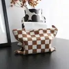 Foldable Paper Storage Box Reusable Desktop Paper Towels Case Living Room