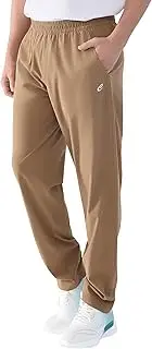 [Cosmolle] Men's Outdoor Hiking Pants Quick Dry Waterproof Joggers with Double Pockets for Gym and Travel