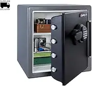 Sentry Safe SFW123FSC - Fireproof Safe and Money Box - Waterproof Safe Box with Electronic Keypad Access - Protect Valuables from Flood and Fire - Steel Construction Security Box with 35L Capacity