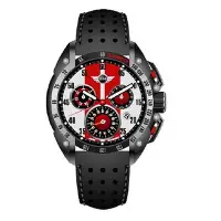 在飛比找Yahoo奇摩購物中心優惠-MINI Swiss Watches 石英錶 47mm 紅白