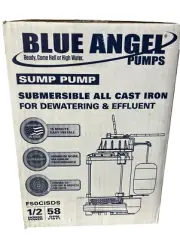 Wayne Blue Angel 1/2 HP 5220 GPH Cast Iron Vertical Float Switch AC Submersible