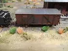 HO Roco Freight Railway Car Custom Detailed Hand Painted Weathered #3101