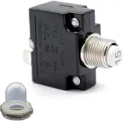 Tignapoo AC 125/250V 15A Reset Thermal Switch Overload Protection Circuit Breaker Overload Protector