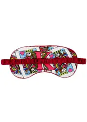 Jessica Russell Flint K Is For King Silk eye Mask - Multicoloured - One Size One Size