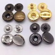 30 Sets 15mm Snap Fastener Buttons+Manually Install Tools DIY Accessories Crafts