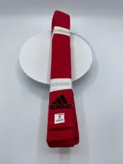 Adidas Martial Arts, Judo, Karate, Tae Kwon Do TKD Red Belt Size 5 / 300cm