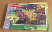 Melissa & Doug 30 Piece Puzzle Called Firehouse