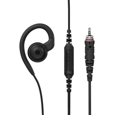 Motorola PMLN8125 Two Way Radio Swivel Earpiece with In-line Microphone-